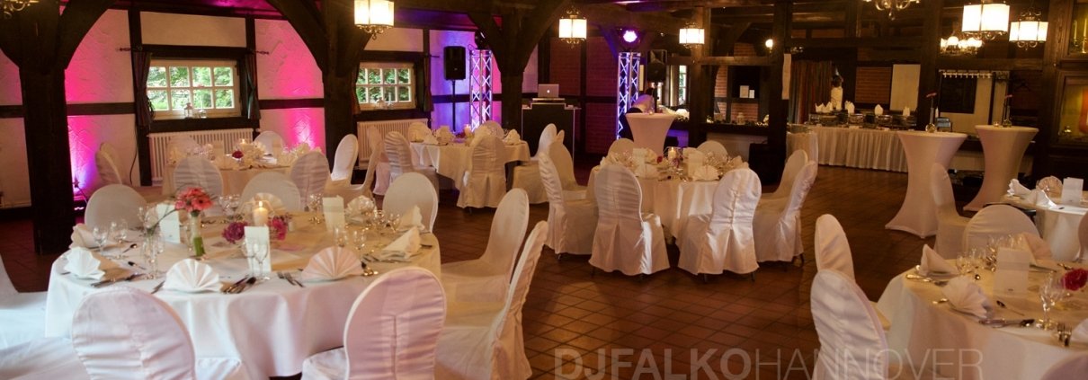 Hochzeit feiern mit DJ Falko im Ralveshof Congress Union Celle