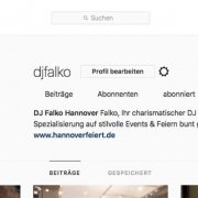 Blog-Beitrag Titelbild DJ Falko aus Hannover jetzt bei Instagram